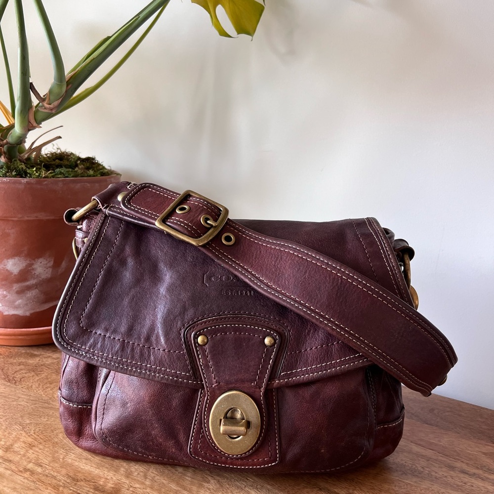 Vintage Coach Legacy 65th Anniversary Edition Leather Bag